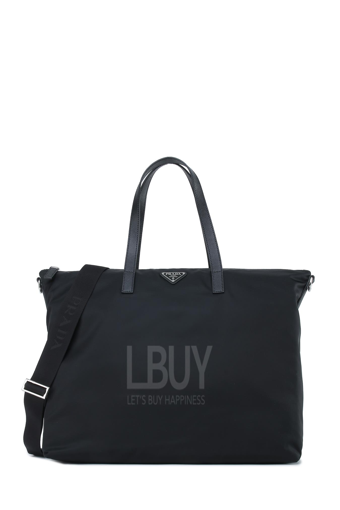 RE-Nylon And Saffiano Leather Tote Tote bag/Shoulder bag