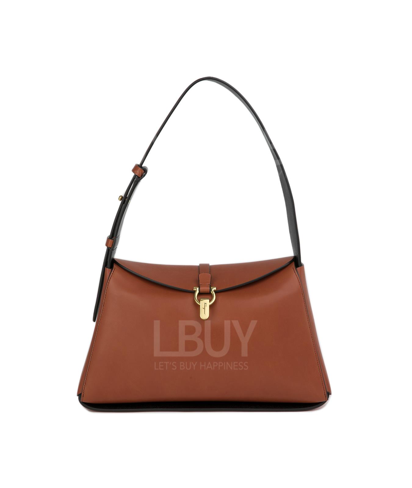 MEDIUM GANCINI SHOULDER BAG