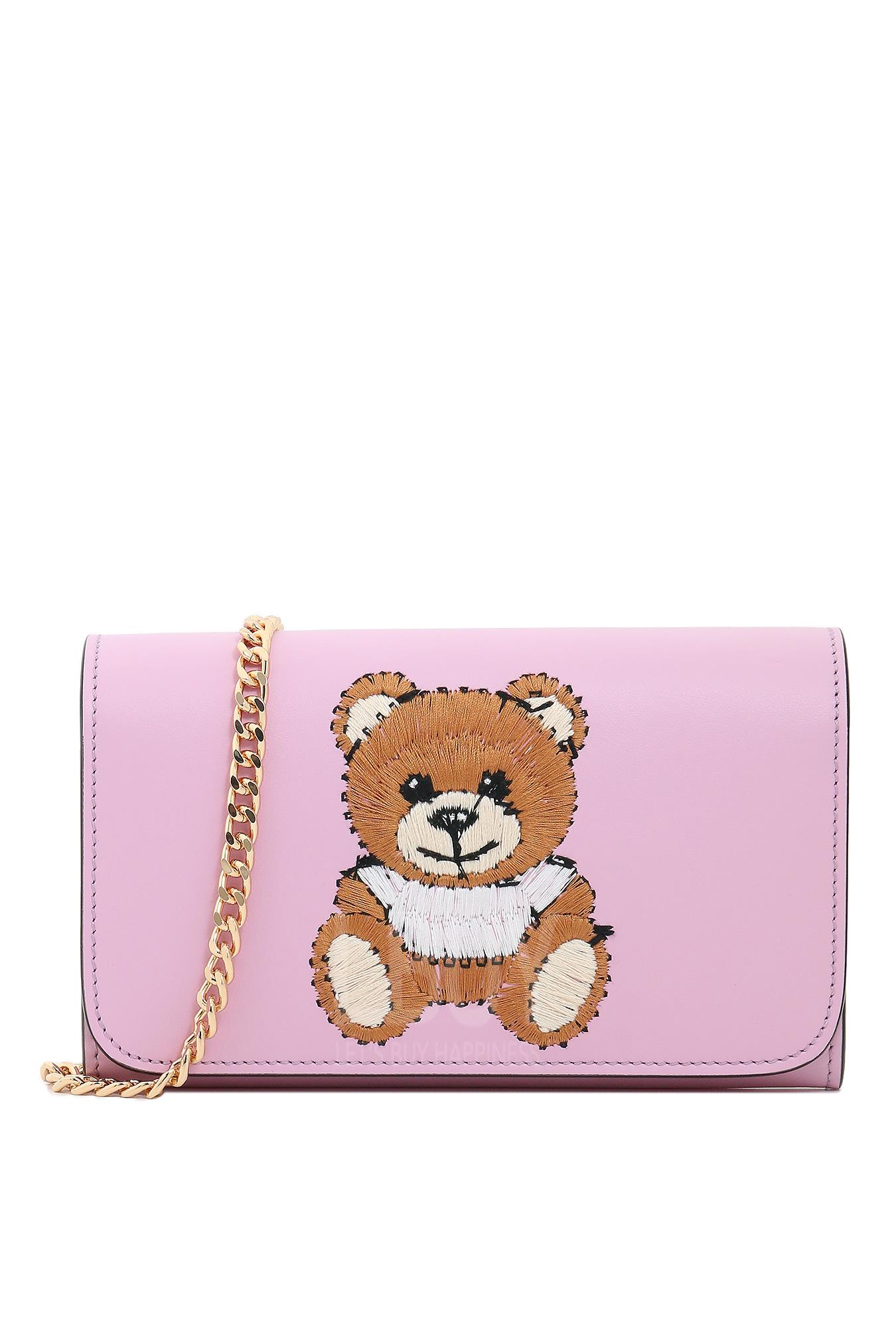 Inside Out Teddy 鏈條銀包