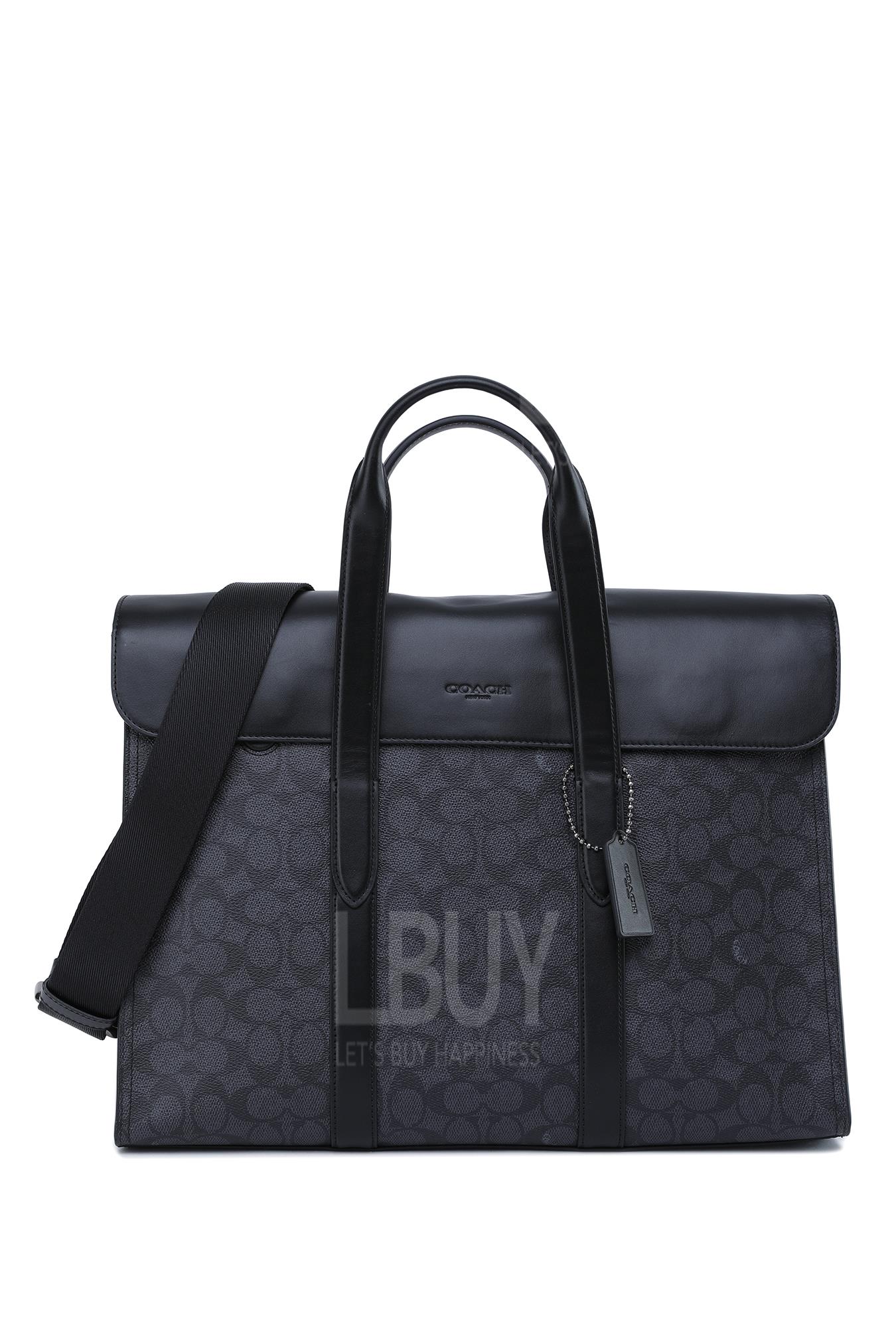 Metropolitan Portfolio In Signature Canvas Briefcase/laptop/Crossbody bag