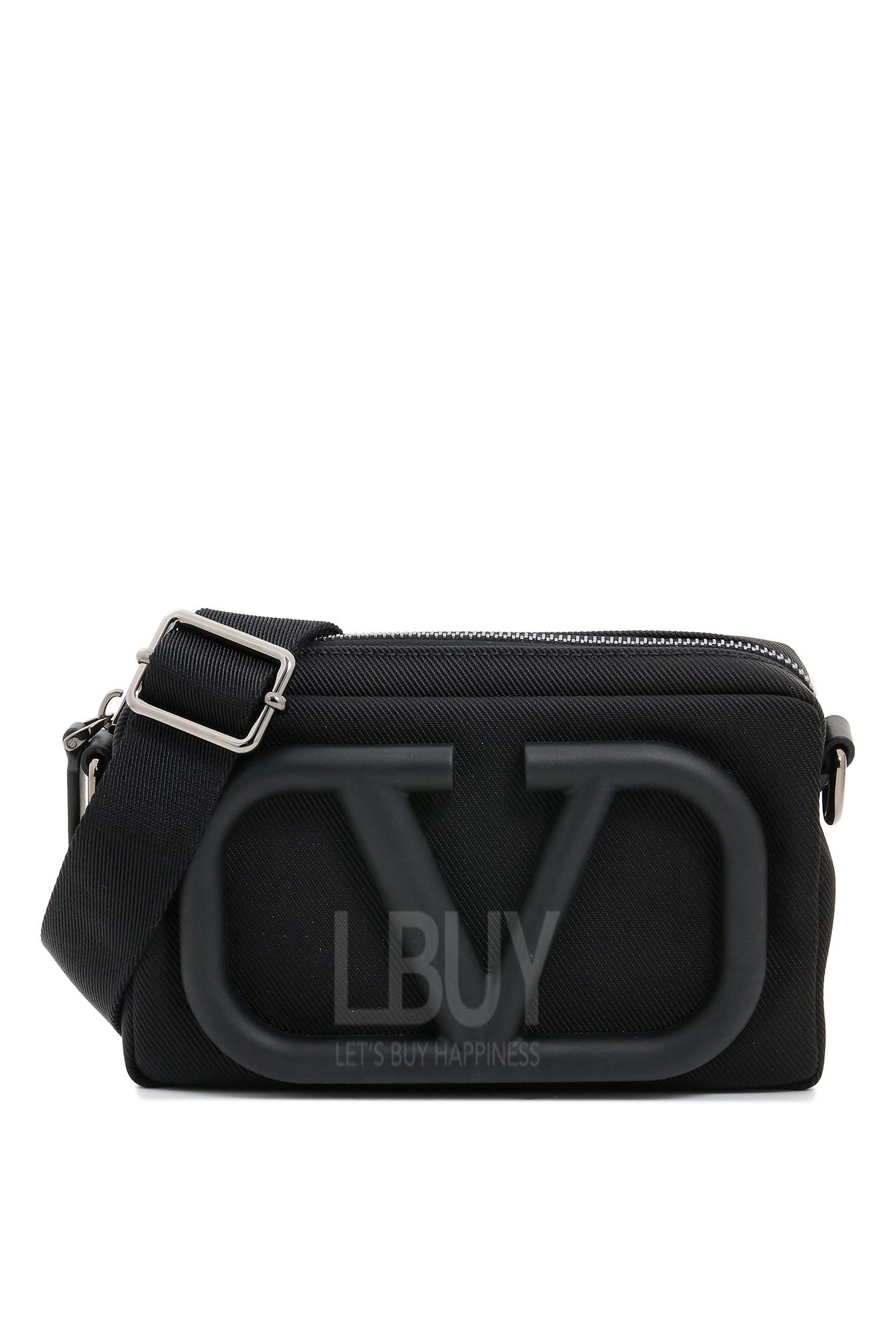 Small Vlogo Signature Urban Nylon Crossbody Bag Crossbody bag