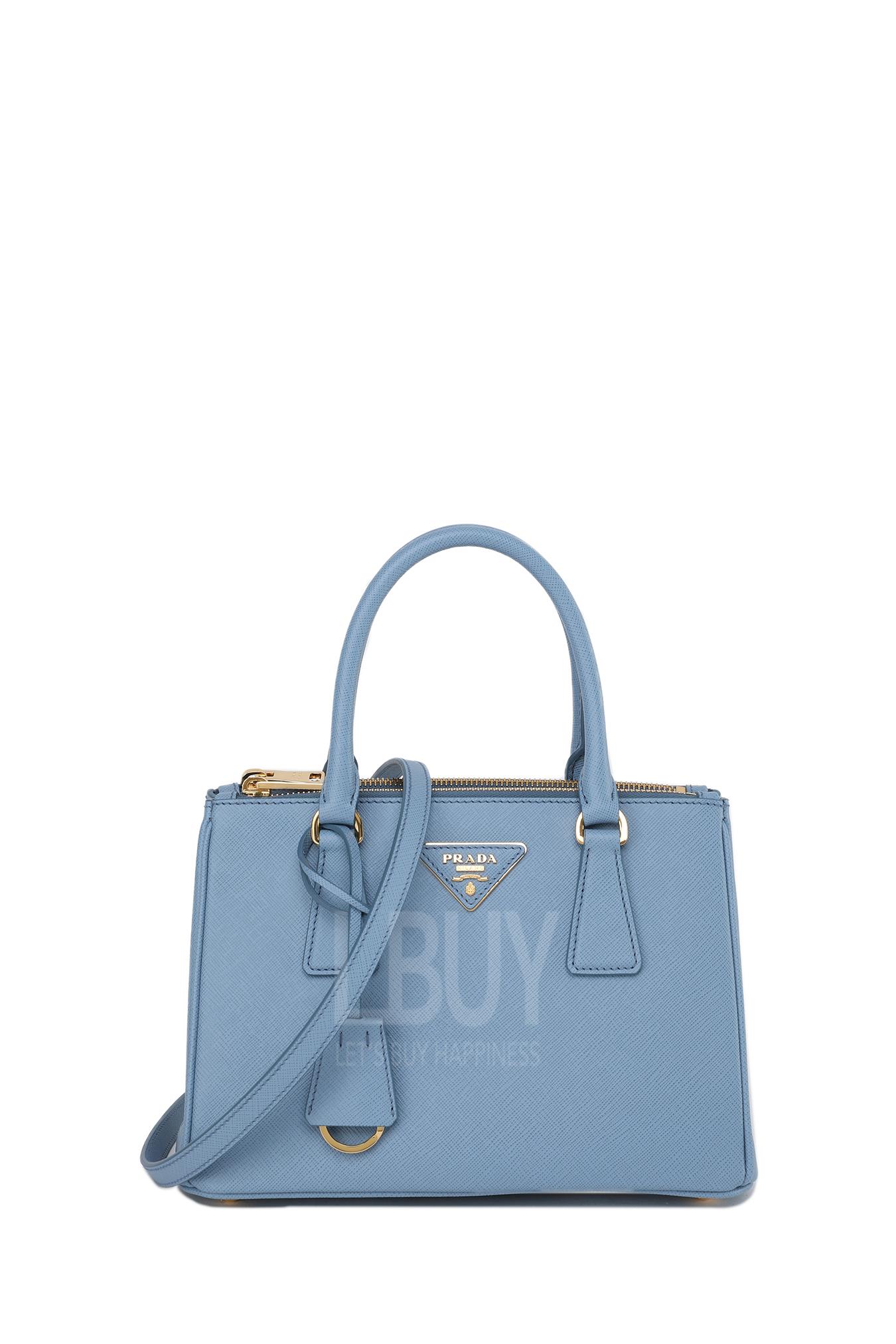 Mini Saffiano Leather Prada Galleria Bag Top handle/Crossbody bag