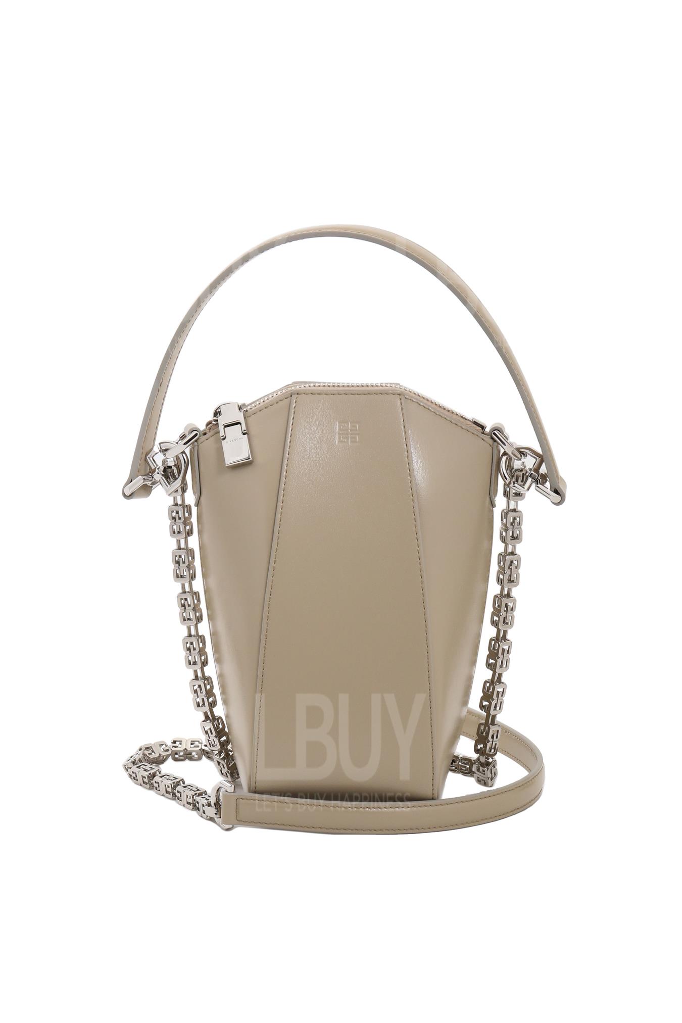 Mini Antigona Vertical Bag In Box Leather Chain Bag/Crossbody bag