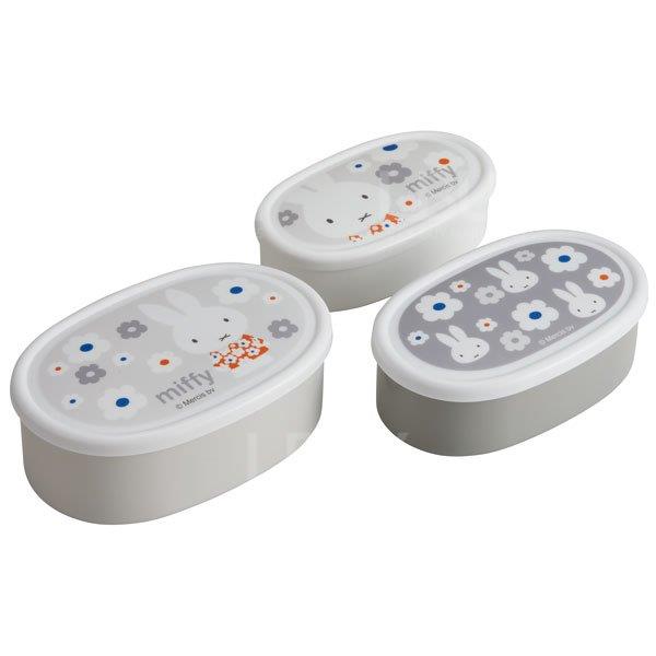 Miffy食物盒午餐盒饭盒(3件装)