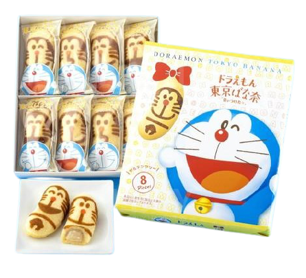 Doraemon x Tokyo Banana 香蕉蛋糕 (8件裝)