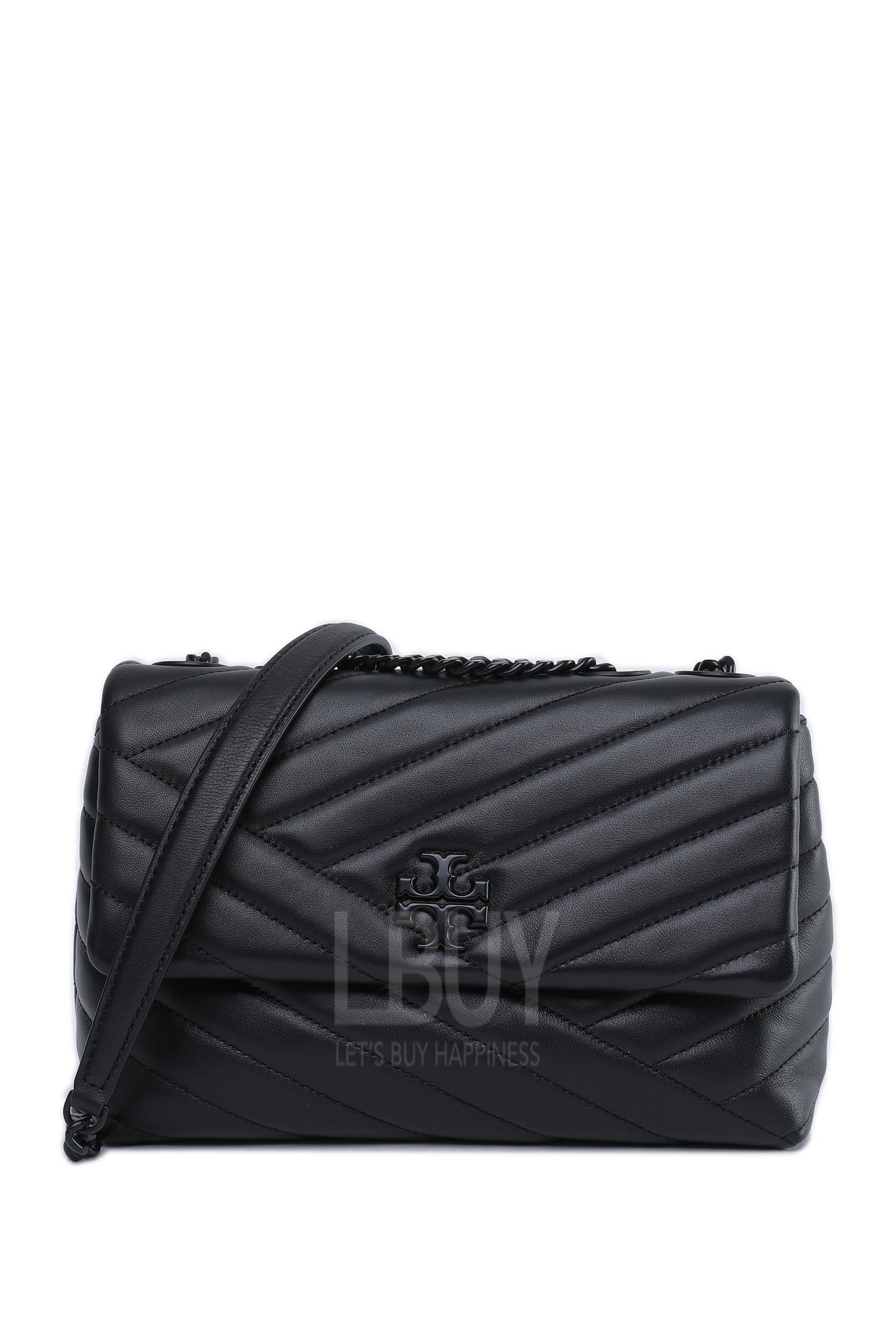 Kira Chevron Powder Coated Small Convertible Shoul Shoulder bag/Chain bag