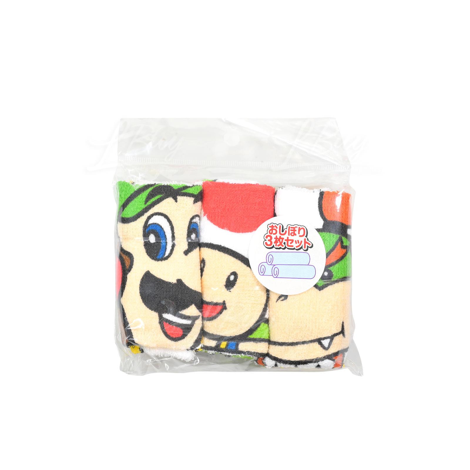 Mario 手巾仔 (3条装)