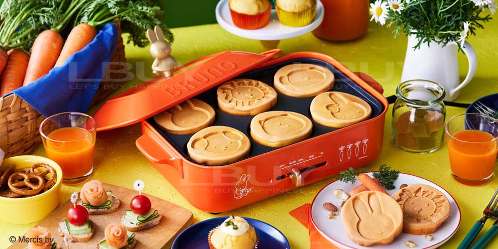 キッチン家電 miffy COMPACT HOT PLATE BRUNO BRUNO BOE087-BRR Miffy Compact Hot PlateJapan Domestic AC:100