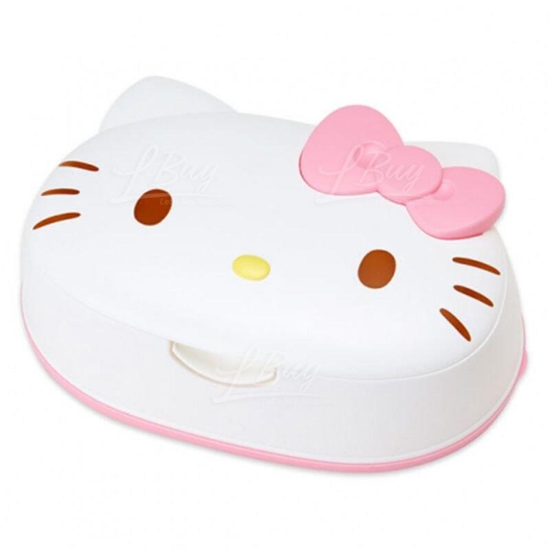 Hello Kitty 盒装湿纸巾 80张