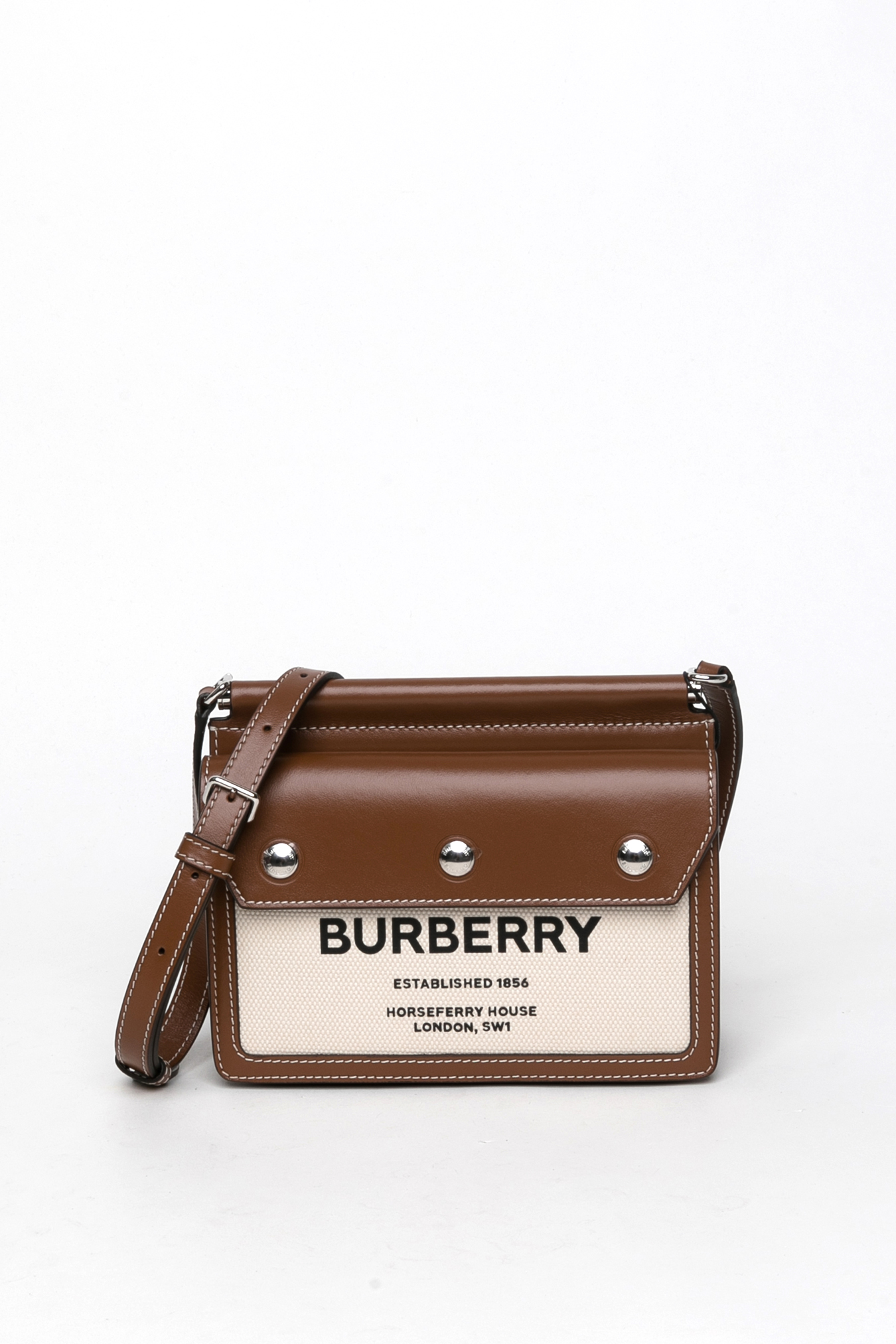 Mini Horseferry Print Title Bag With Pocket Detail Crossbody bag