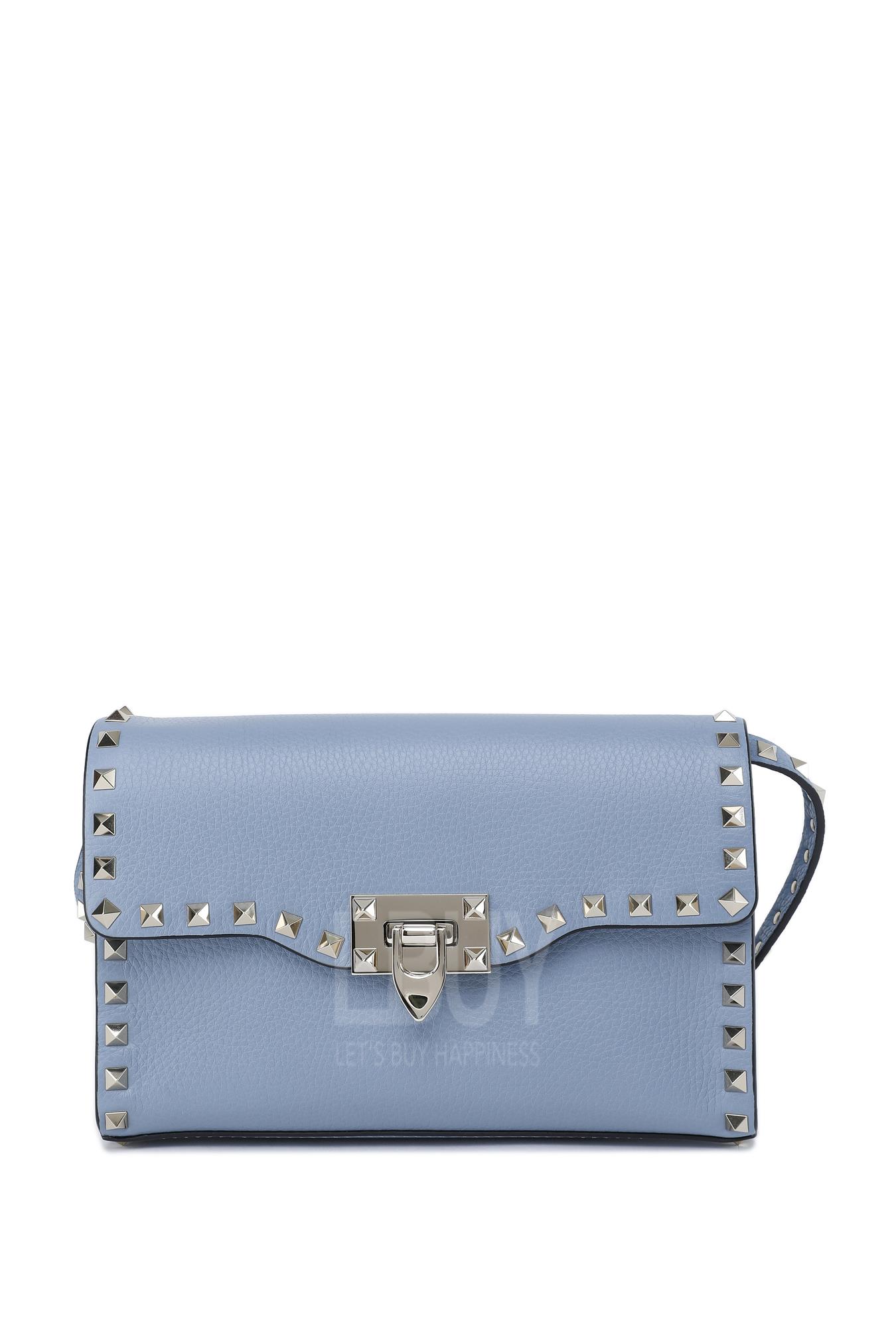 Small Rockstud Grainy Calfskin Crossbody Bag Crossbody bag