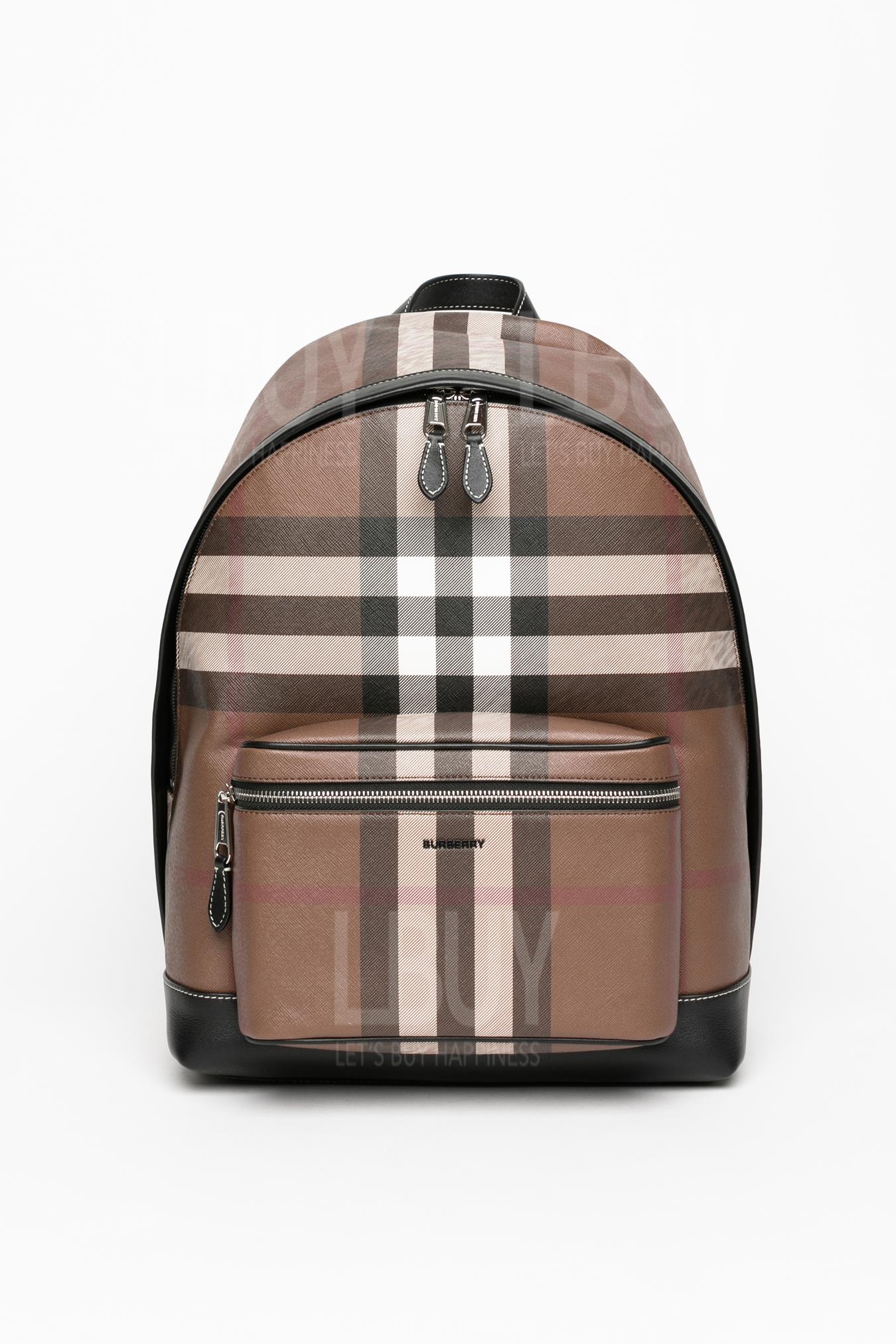 Check E-Canvas Backpack Backpack