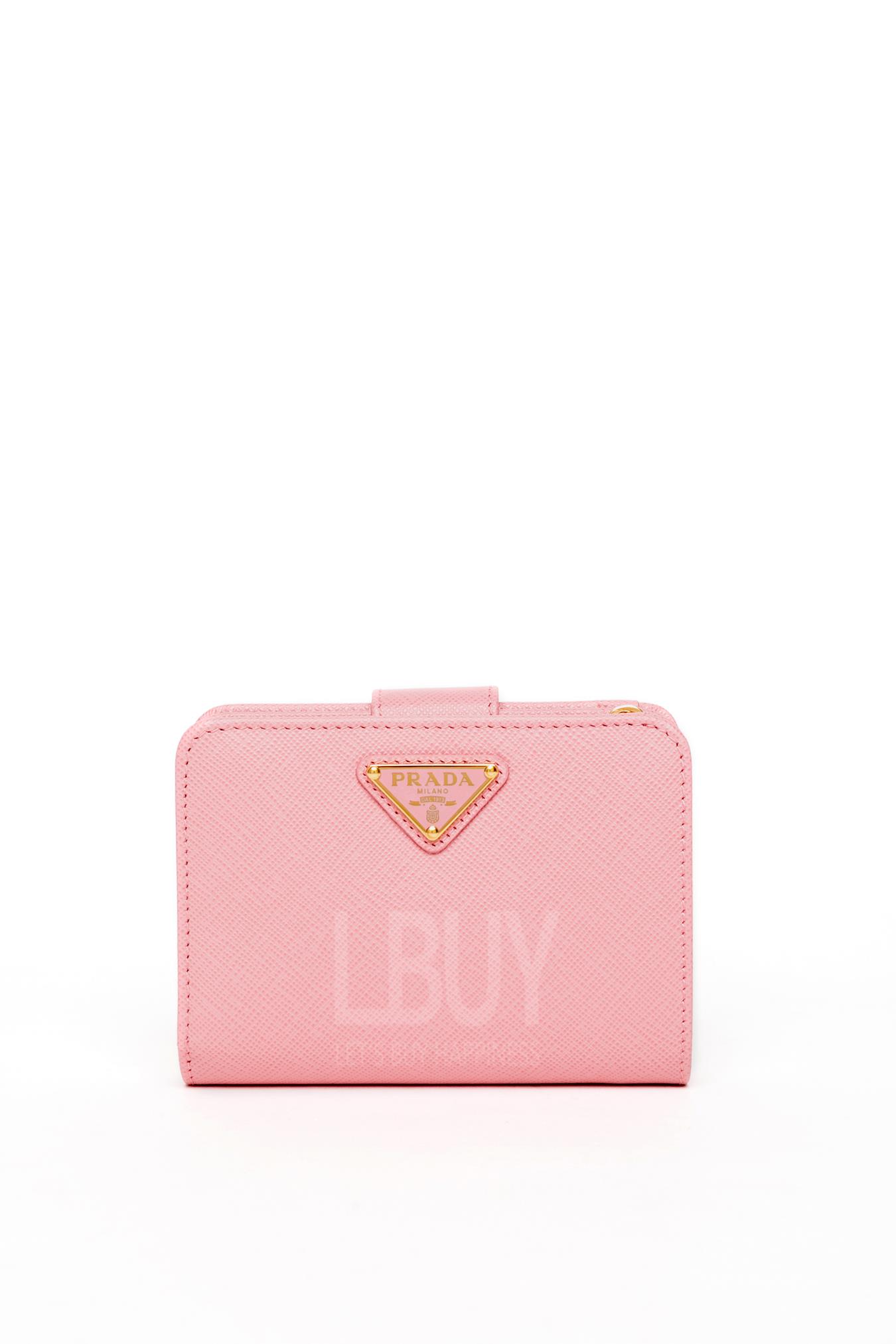 Small Saffiano Leather Wallet 钱包