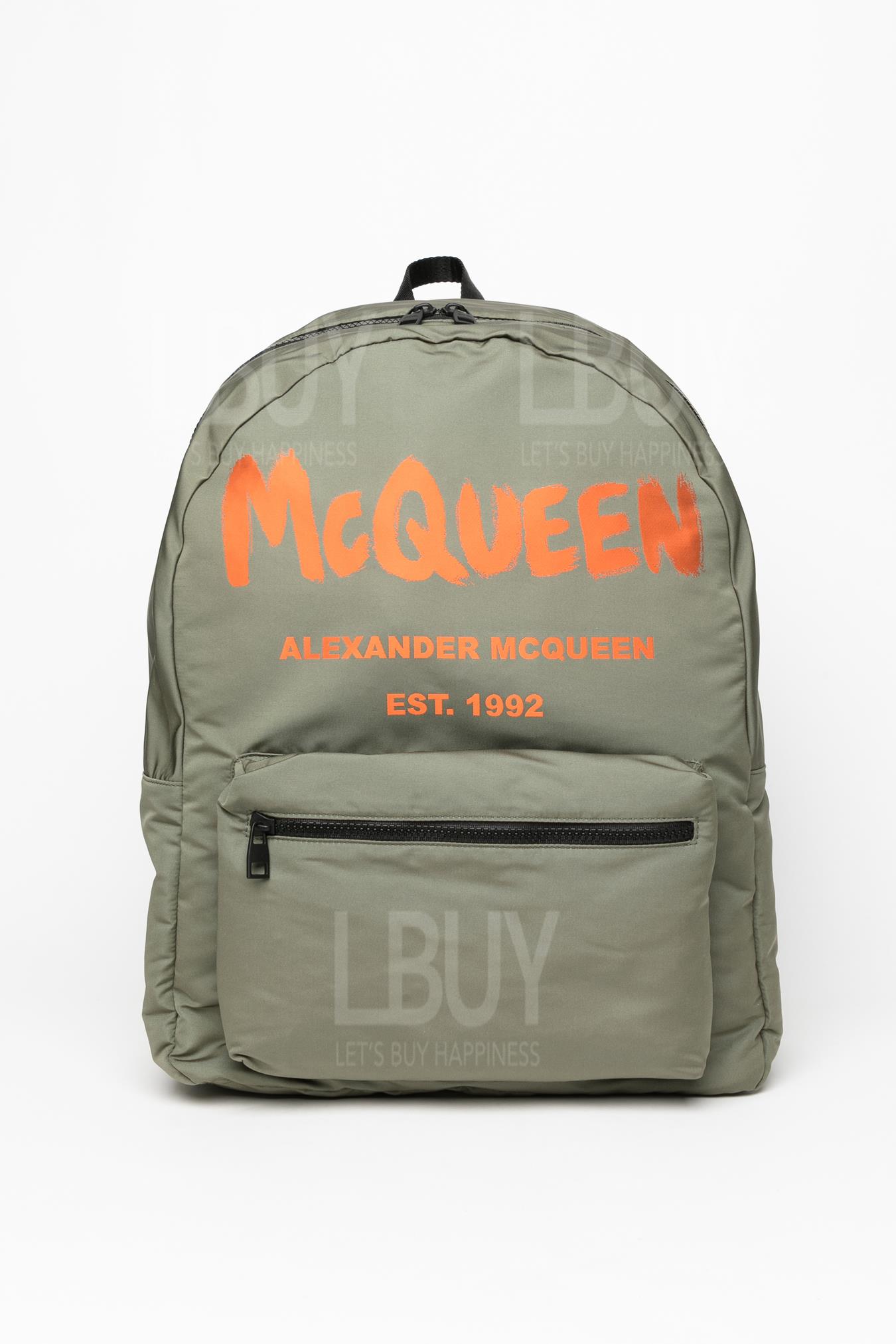 Mcqueen Graffiti Oversized Backpack Backpack