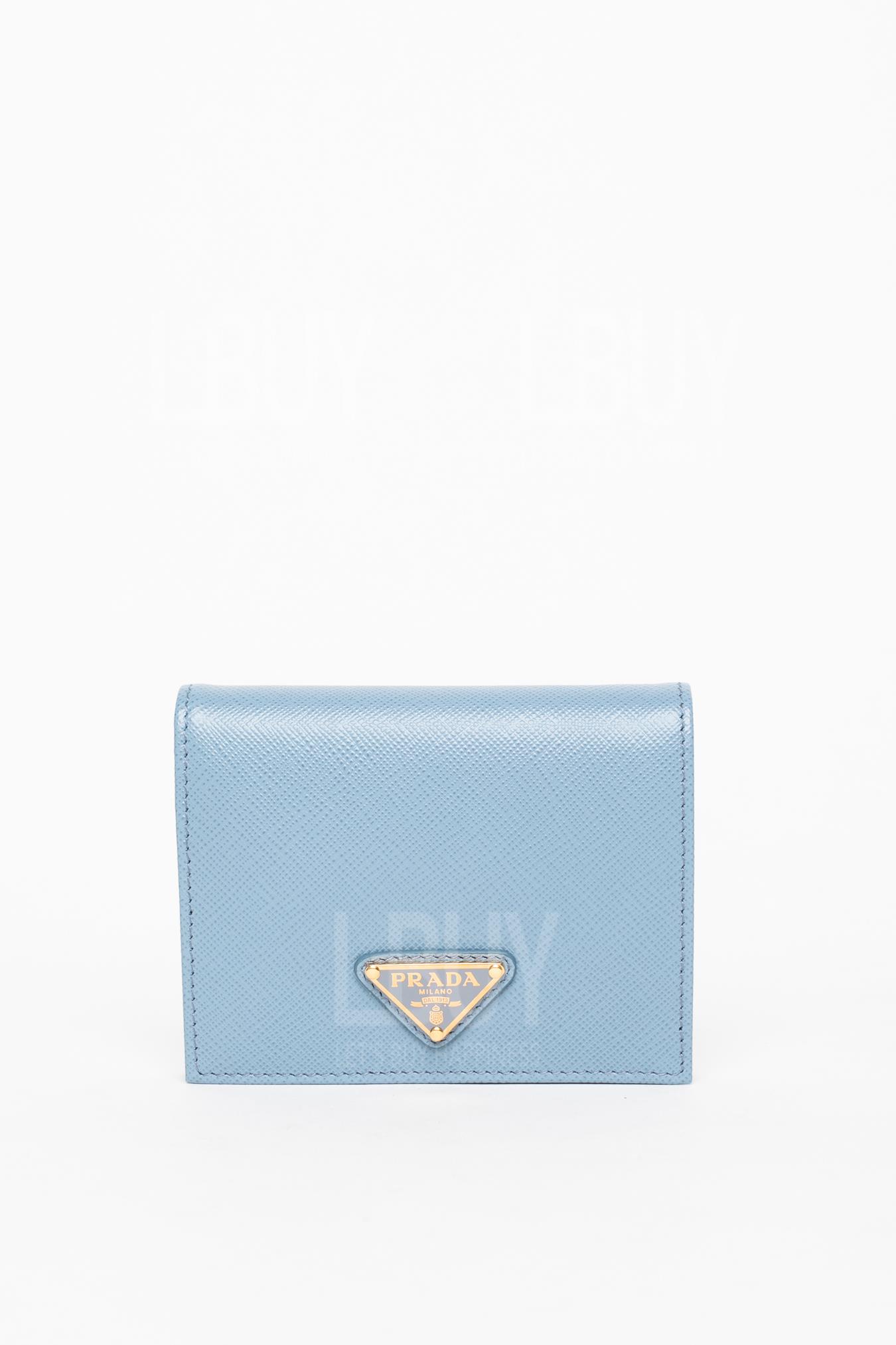 Small Saffiano Leather Wallet 钱包