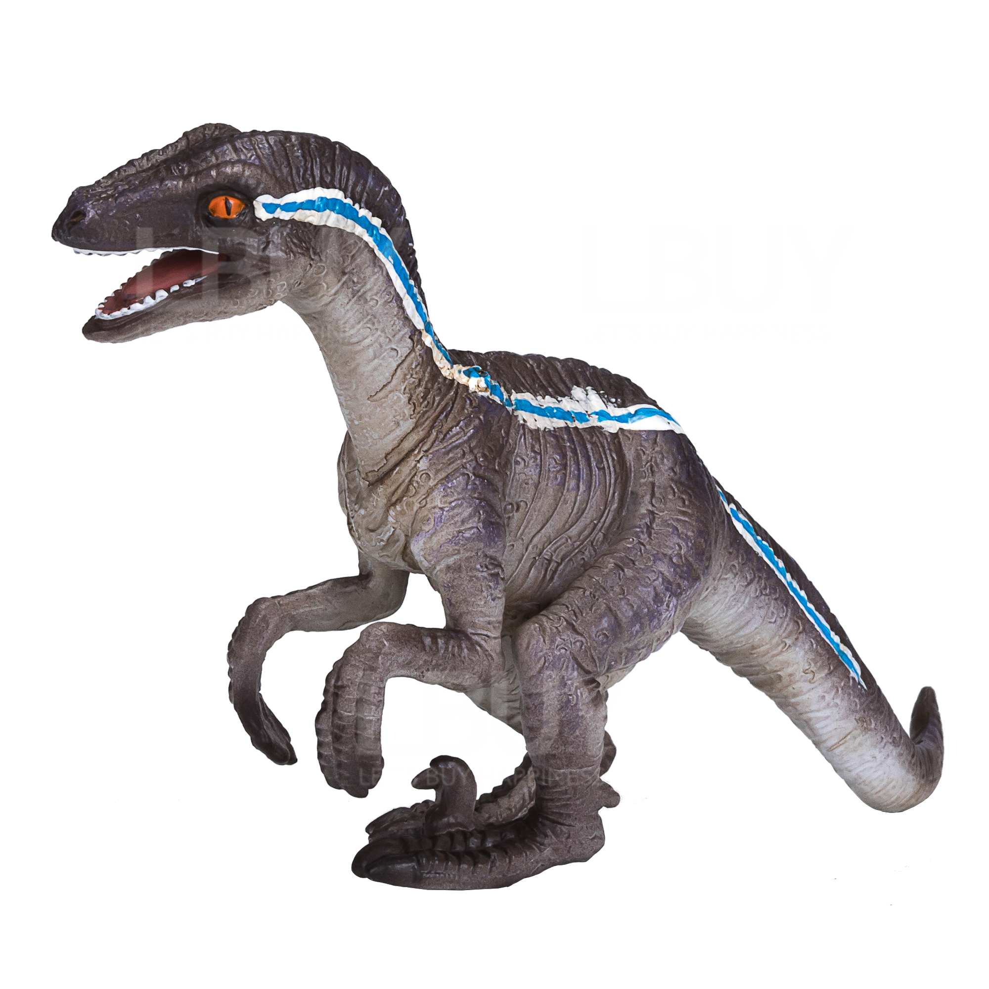 Velociraptor crouching