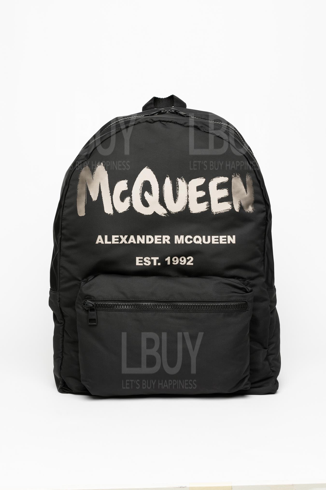 Mcqueen Graffiti Oversized Backpack Backpack