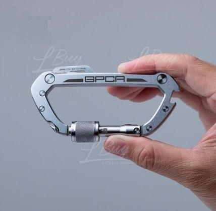 GPCA Multi functional carabiner - Stainless Steel