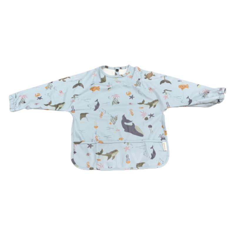 嬰兒防水飯衣 - 海洋款