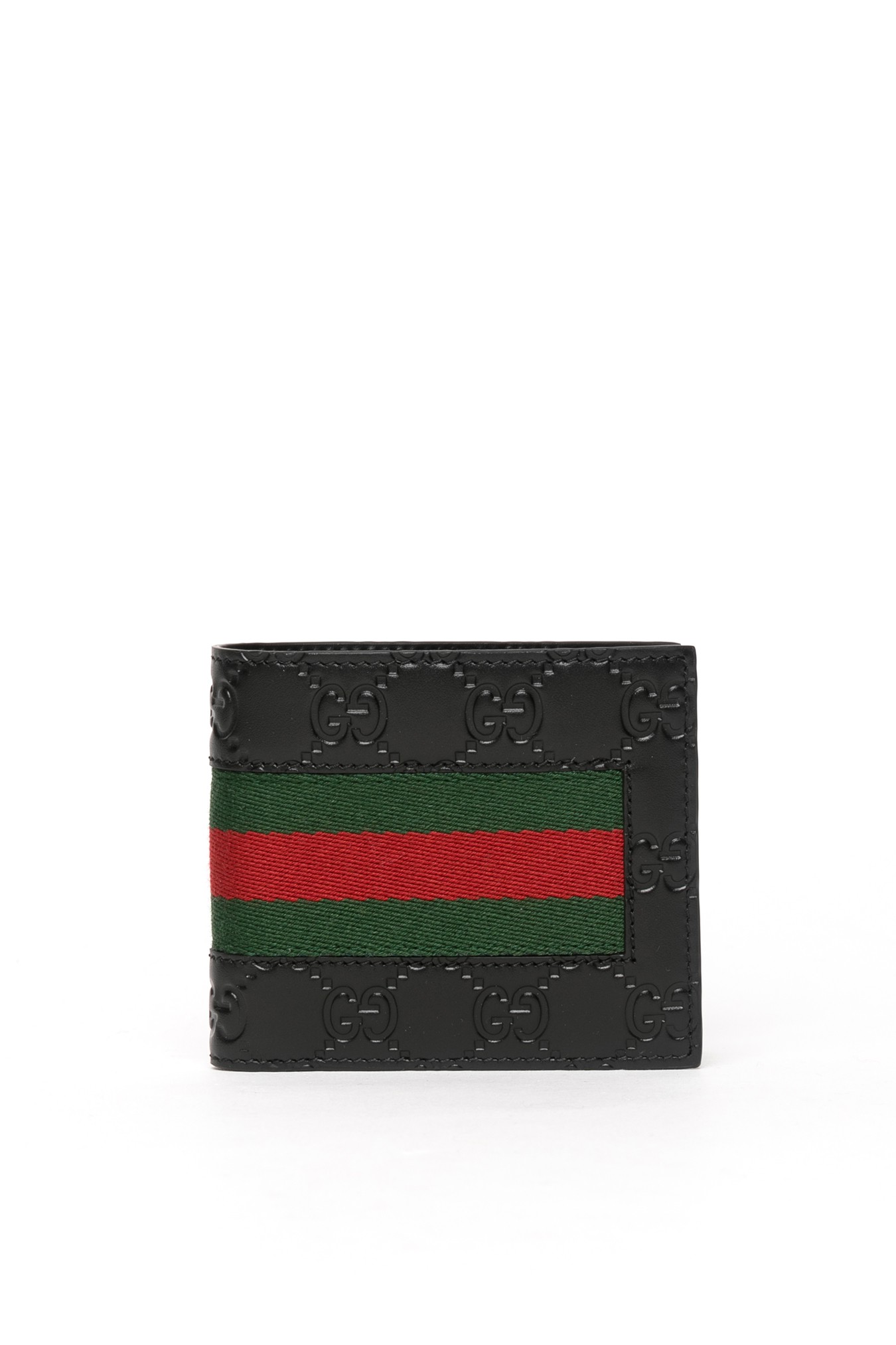 GUCCI SIGNATURE WEB WALLET 銀包