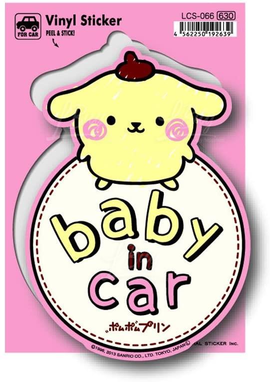 布甸狗 Baby In Car 貼紙