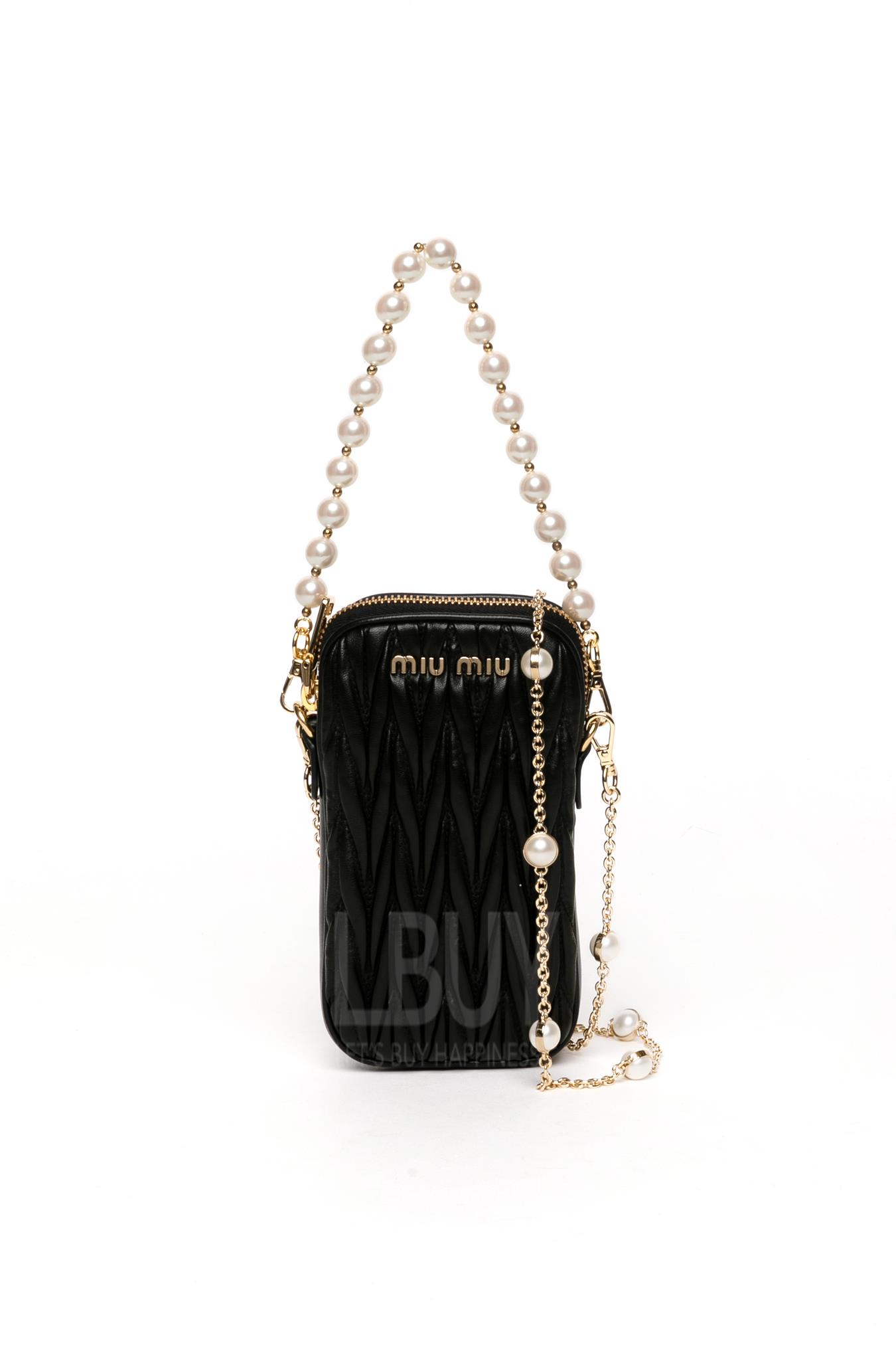 MATELASSE NAPPA LEATHER MINI-BAG Chain bag/Crossbody bag