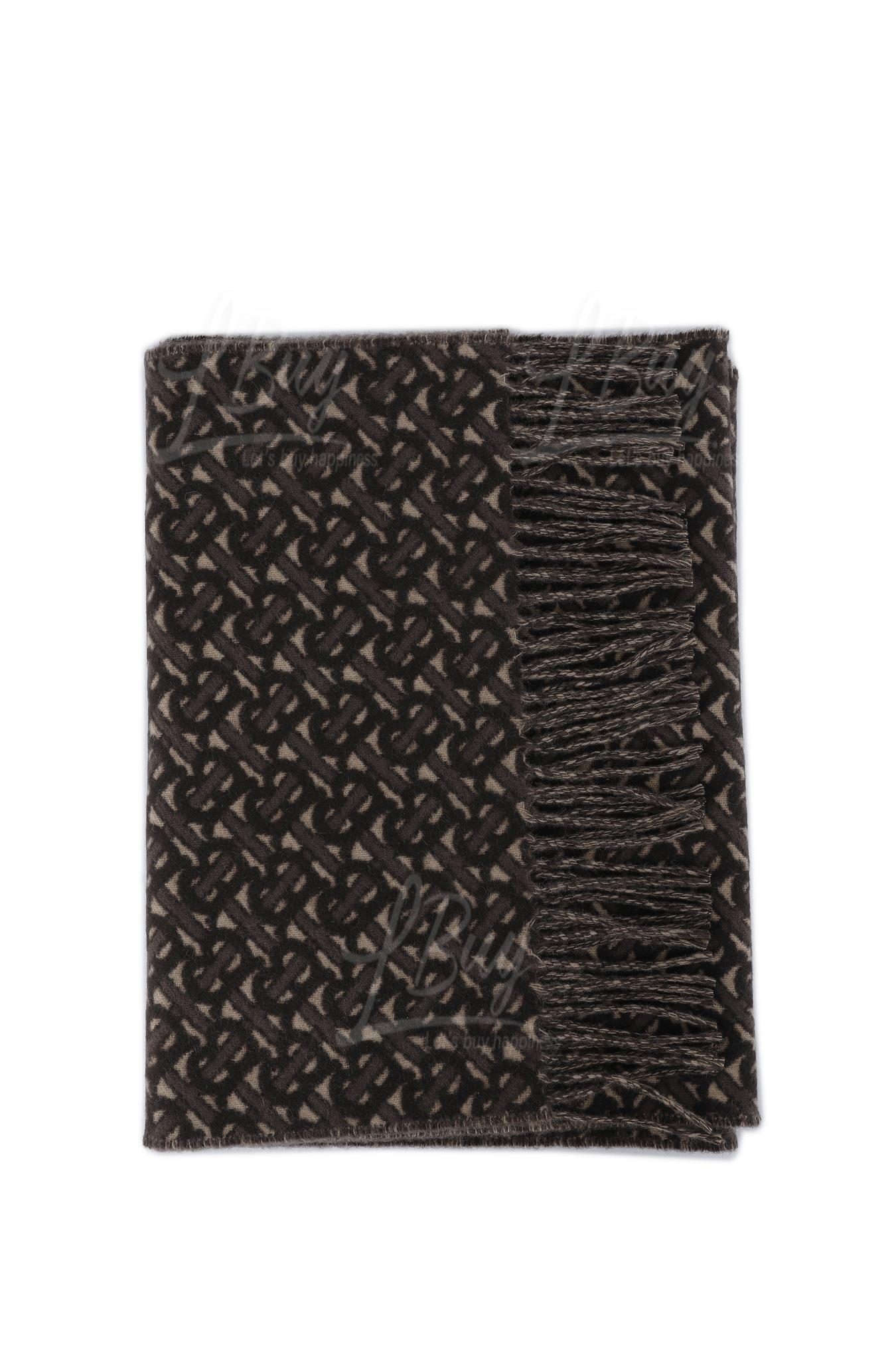 Monogram Cashmere Jacquard Scarf Scarf