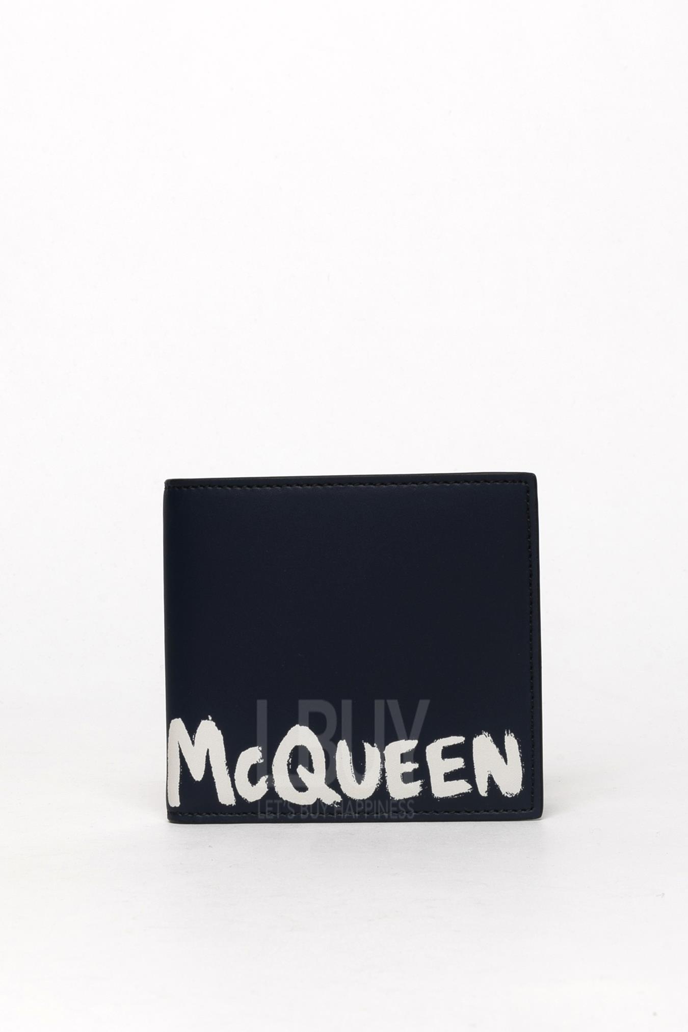 MCQUEEN GRAFFITI BILLFOLD WALLET 钱包