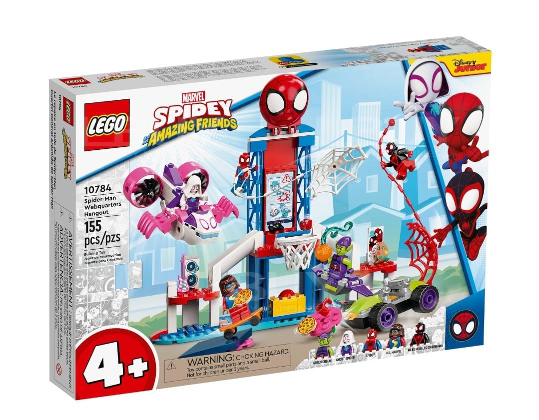 LEGO 10784 Marvel Spider-Man Webquarters Hangout(Spidey and His Amazing Friends) 4+