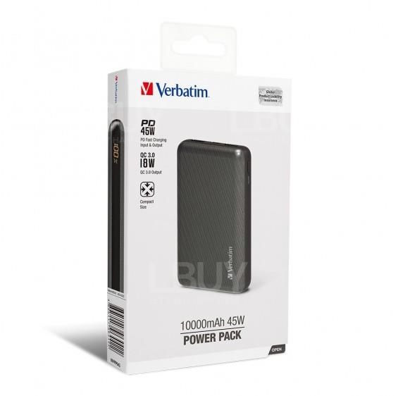Verbatim 10000mAhPD 45W(Grey)