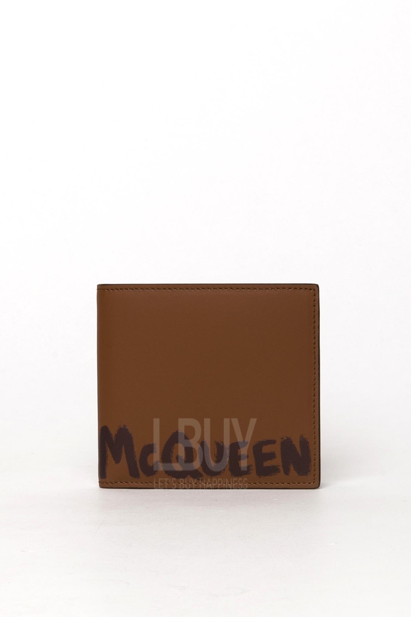 MCQUEEN GRAFFITI BILLFOLD WALLET 钱包