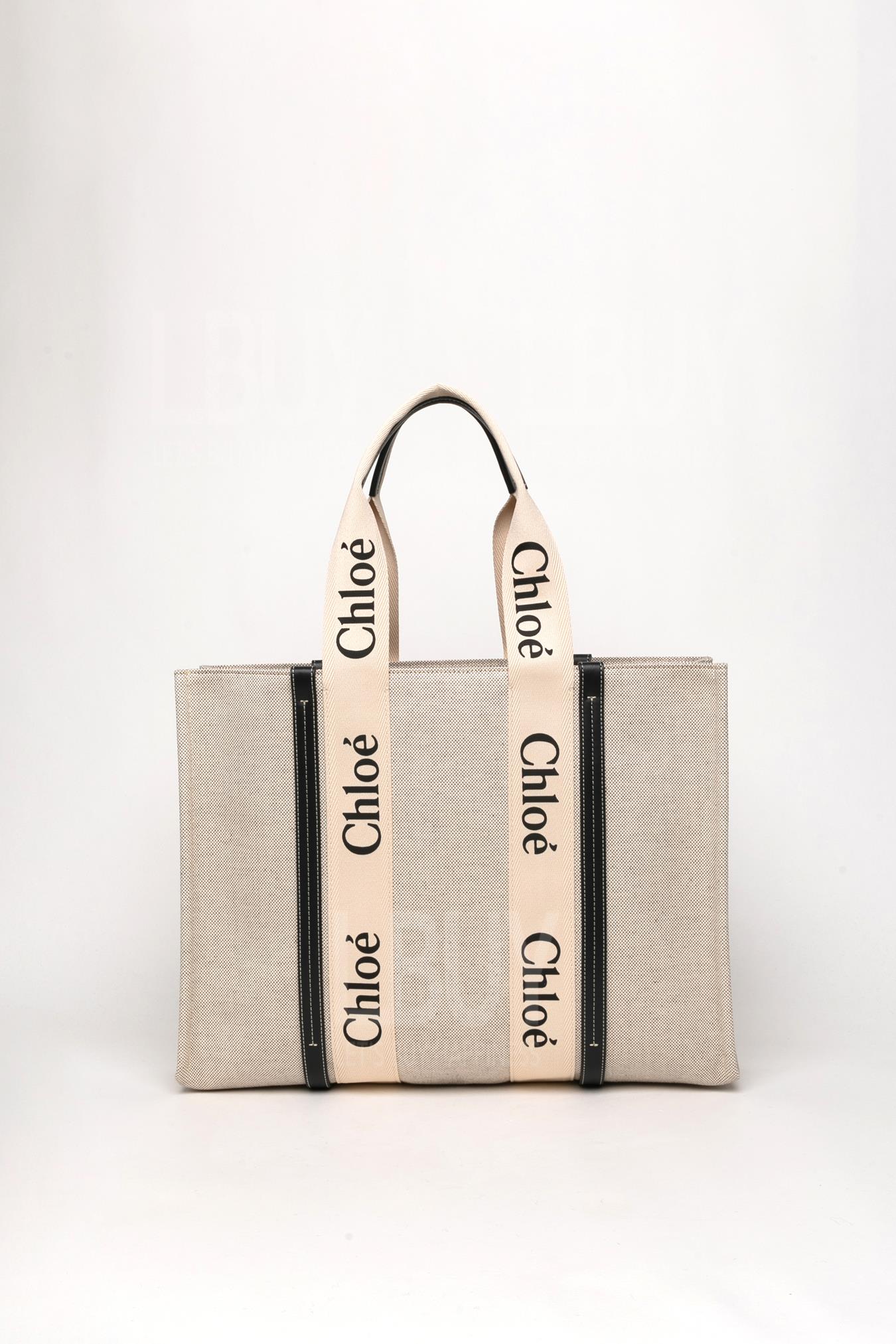 LARGE WOODY TOTE BAG 托特包