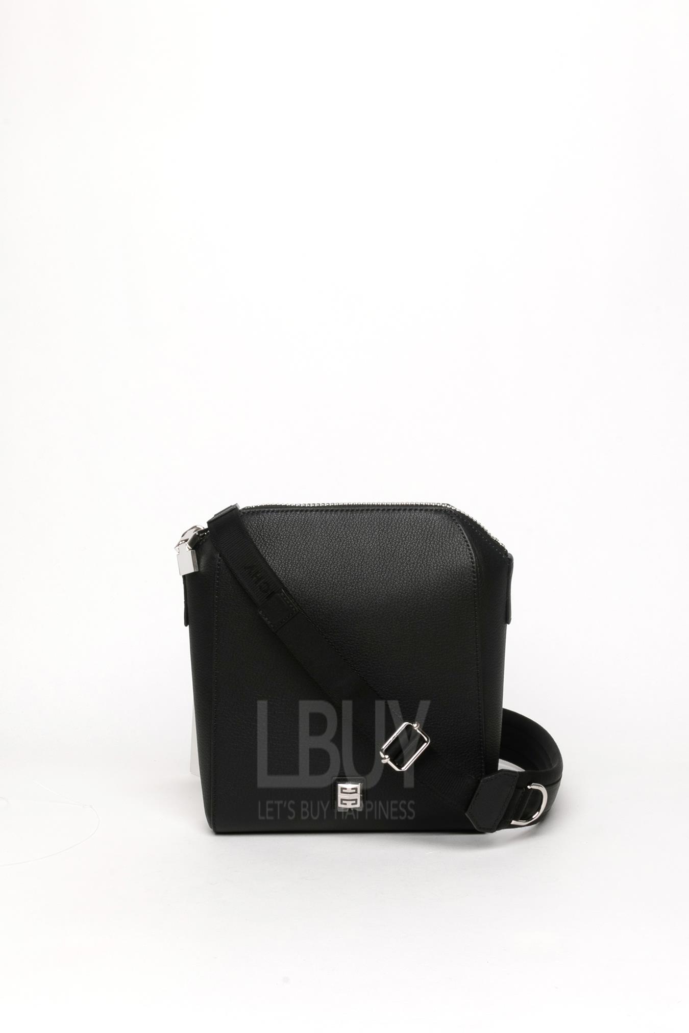 ANTIGONA MESSENGER BAG IN GRAINED LEATHER Crossbody bag