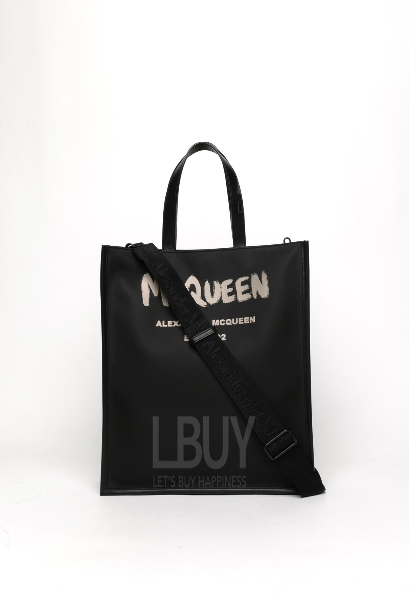 Mcqueen Graffiti Edge Tote 斜揹袋/托特包