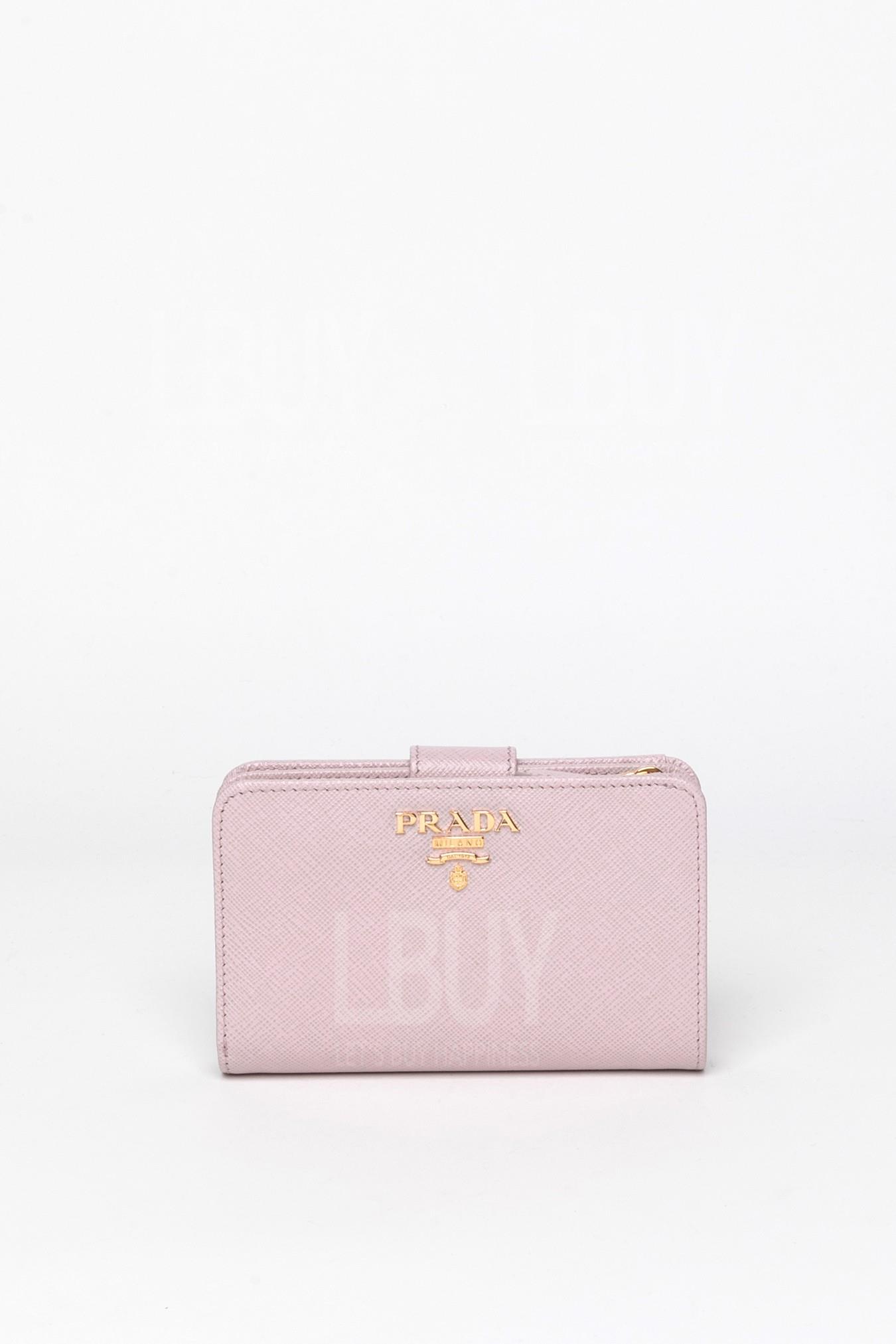 Small Saffiano Leather Wallet 钱包