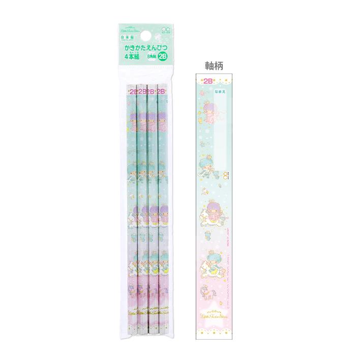 Little Twins Star 2B铅笔 4枝装