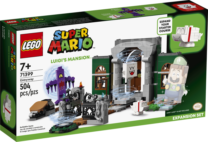 LEGO 71399 Luigi’s Mansion™ Entryway Expansion Set 擴充版圖(Super Mario 超級瑪利奧) 7+