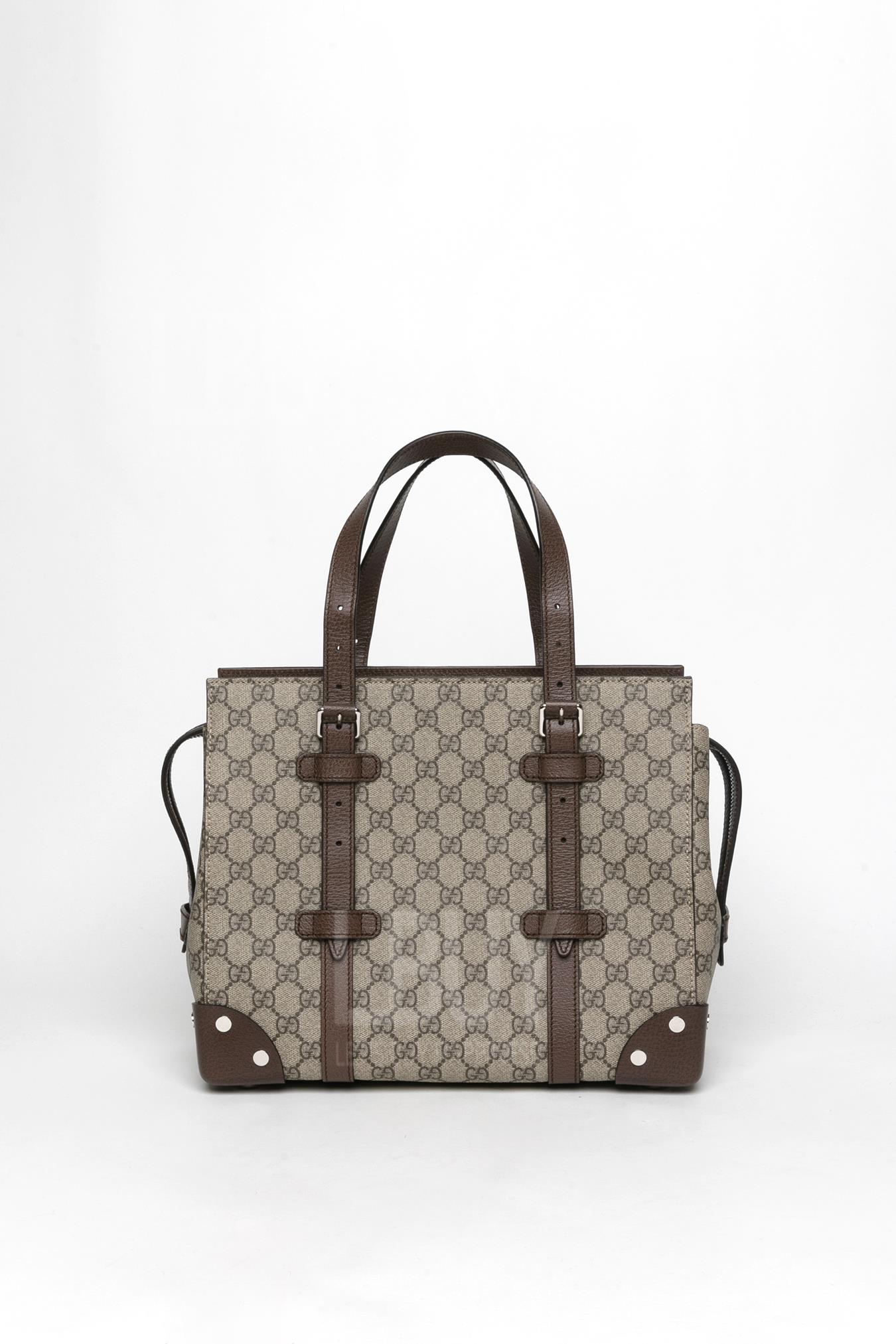Gg Tote With Leather Details Tote bag