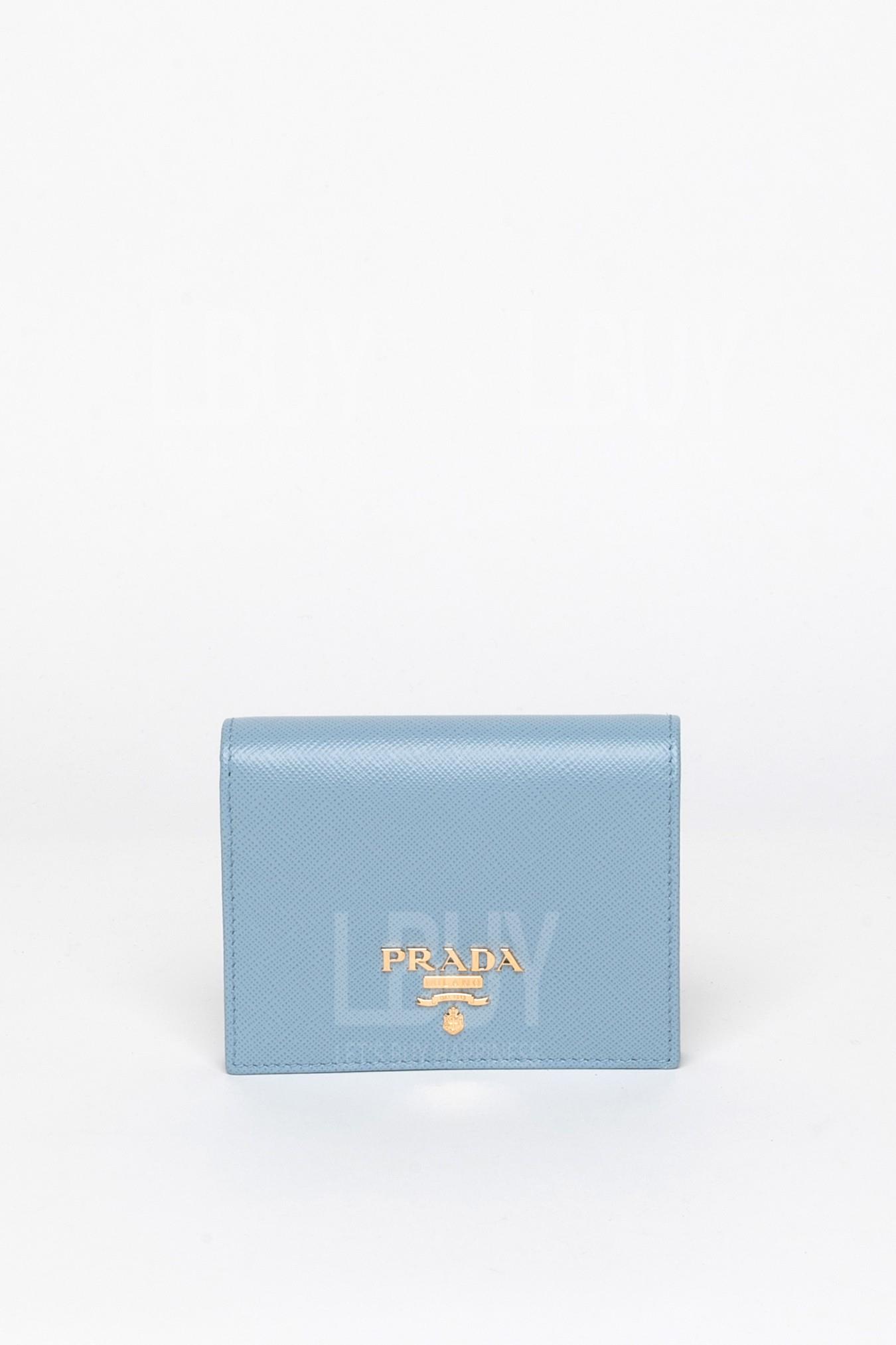 Small Saffiano Leather Wallet 钱包