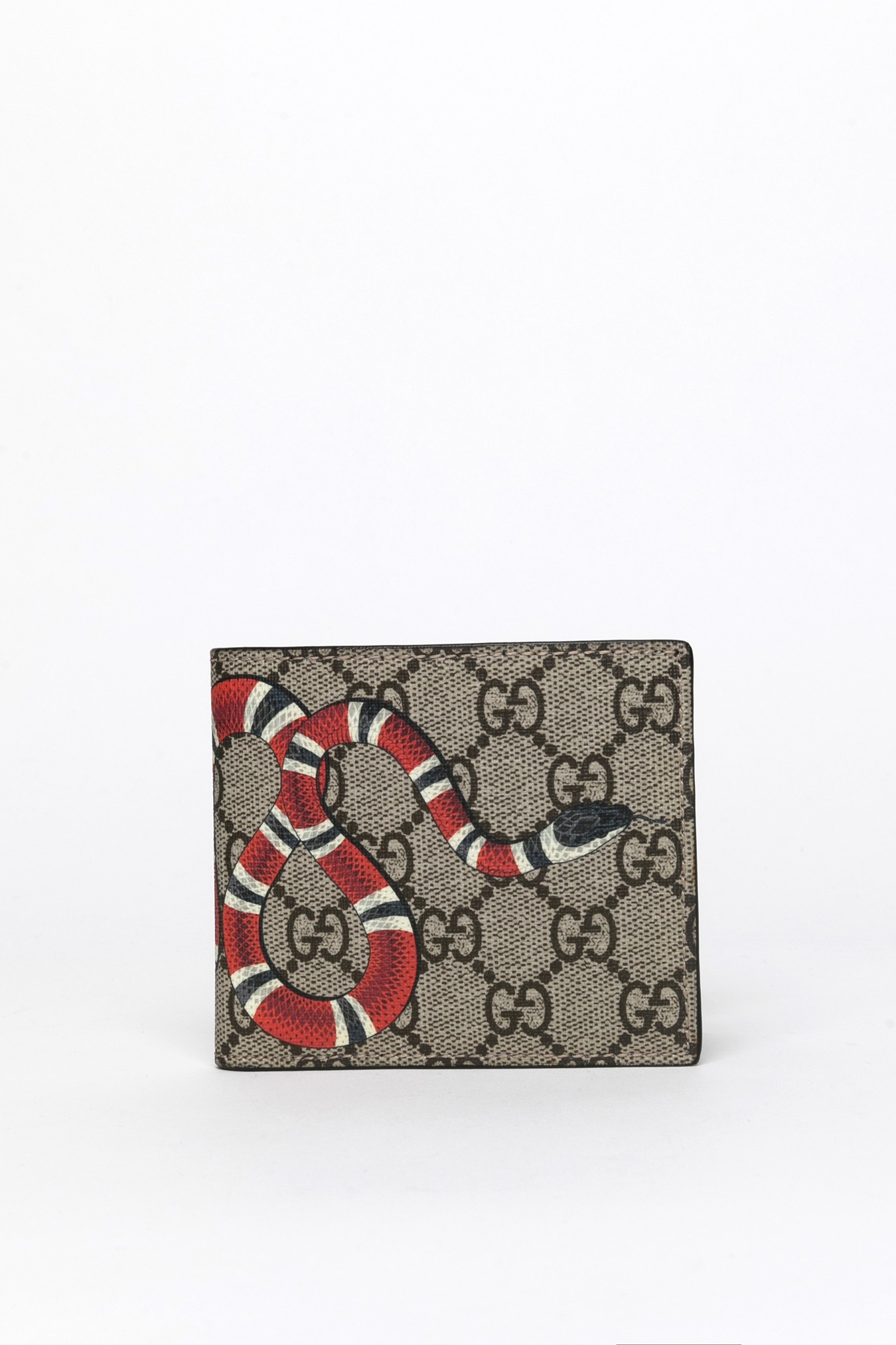 Kingsnake Print Gg Supreme Wallet