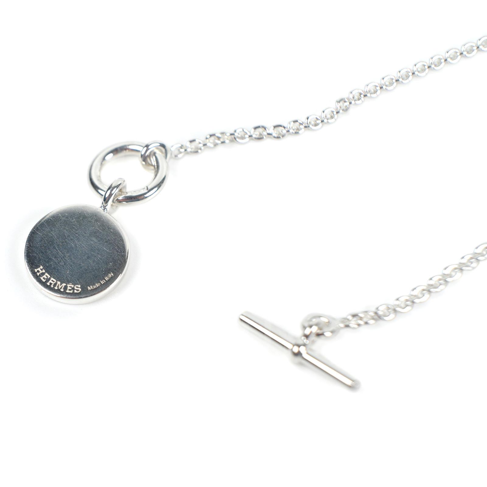 Hermès-Hermes Amulettes H Confettis Pendant 925 Sterling Silver 