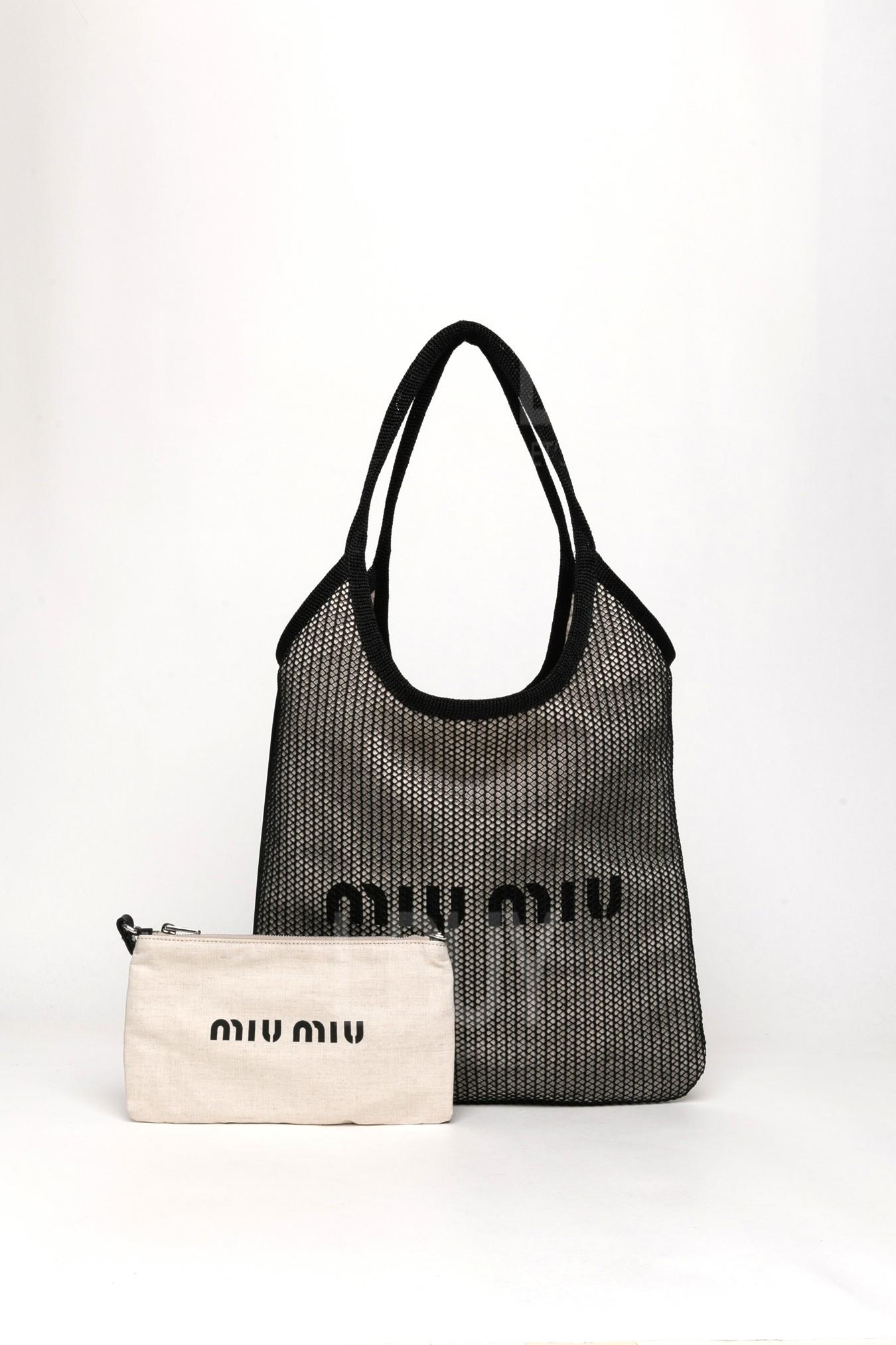Raffia And Linen Tote Bag 托特包