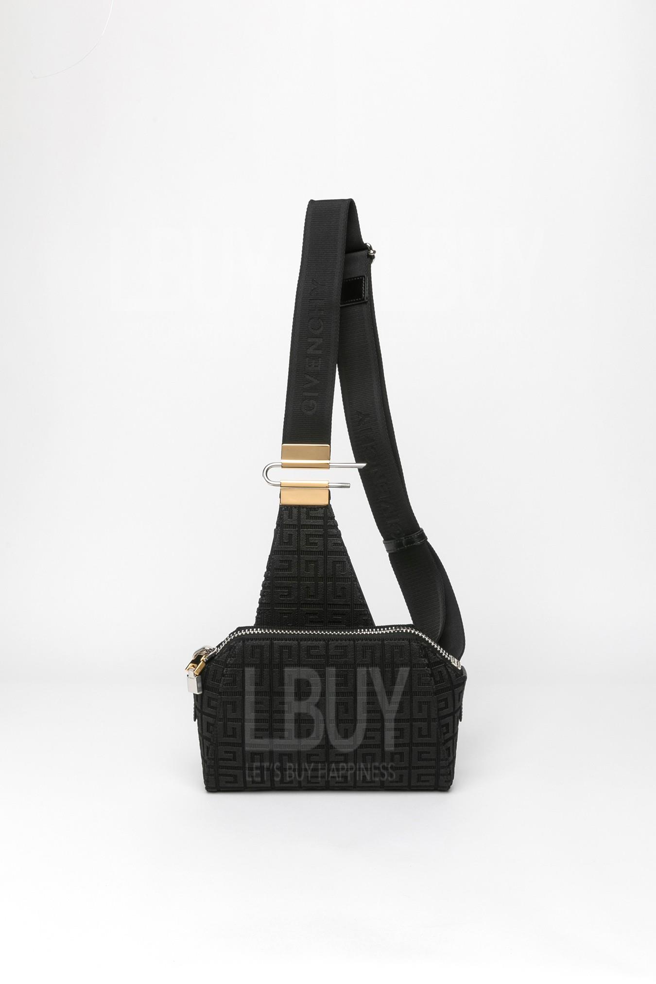 Small Antigona Crossbody Bag In 4g Embroidered Canvas 斜揹袋