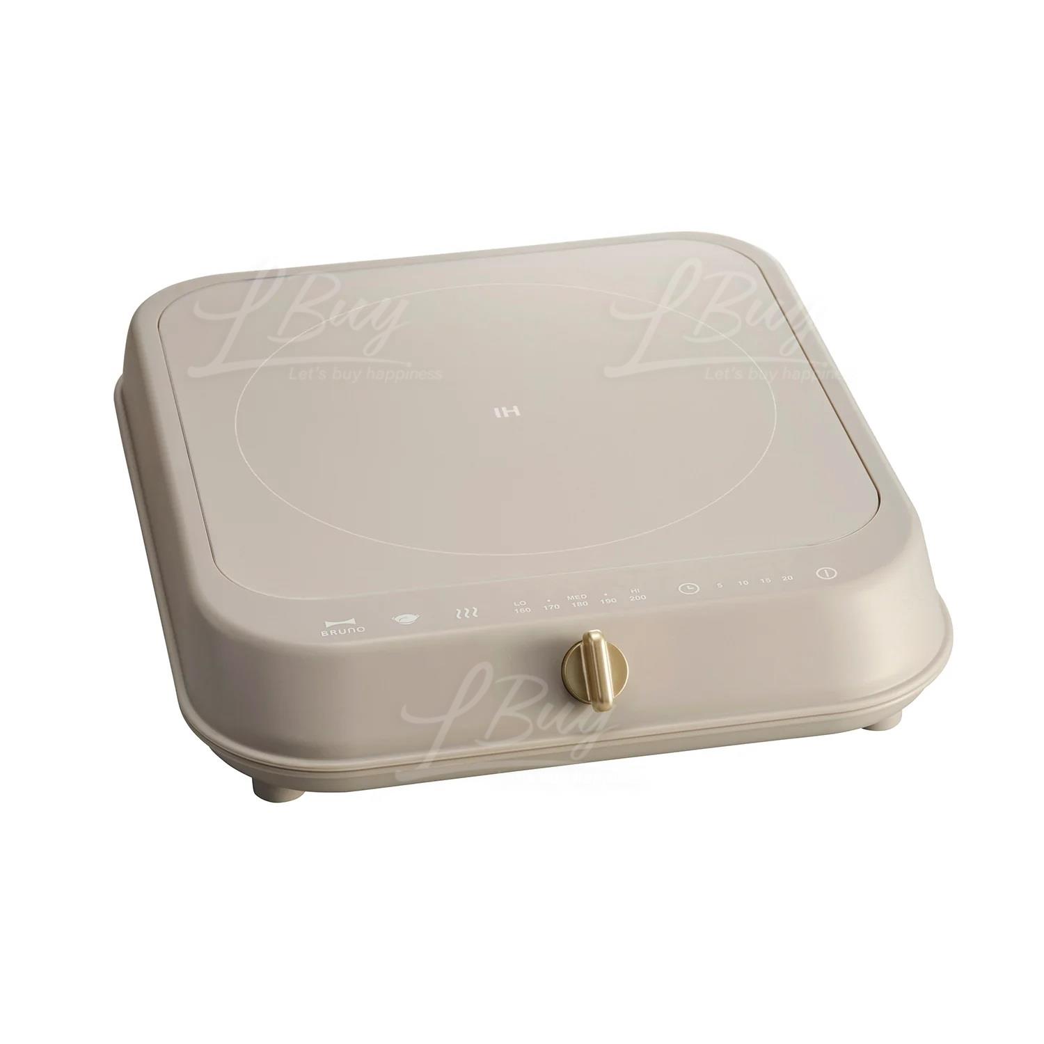 BRUNO 1800W IH 電磁爐 - 米灰色