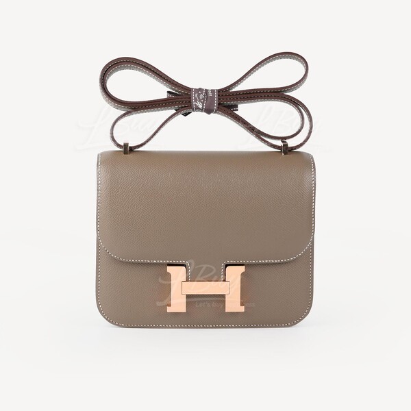 Hermes Hermes Mini Constance 19 Etoupe rghw