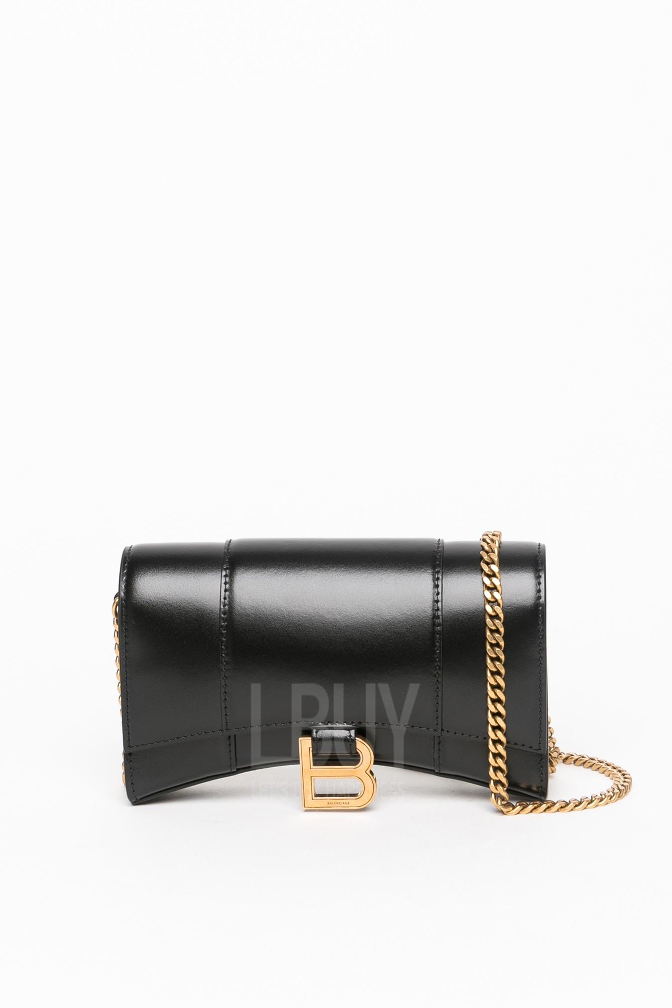 Hourglass Wallet With Chain Box 鏈條銀包