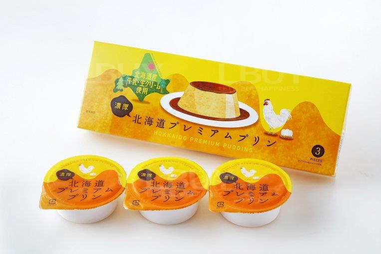 北海道焦糖牛奶布丁(3件裝)