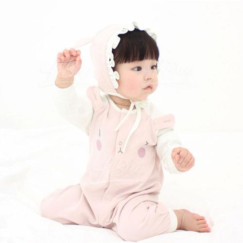 Snap-Up Romper-Bunny (Spring/Fall)