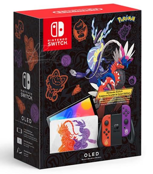 Nintendo Switch (OLED款式) 宝可梦 朱／紫版主机