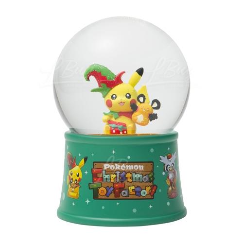 Pokemon 比卡超聖誕水晶球12cm